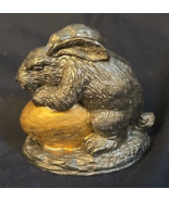 M.A. Ricker RB Pewter Bunny Rabbit w/ Gold Egg Harvey 4 SNs - Choose 1 o... - £28.38 GBP