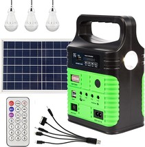 Portable Power Station For Emergency Power Supply, Solar Powered Generat... - £64.54 GBP
