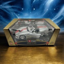 Die Cast 1999 SHELBY SERIES 1-Burago Toy Metal Model Car SCALE: 1/18 Pre... - $31.03