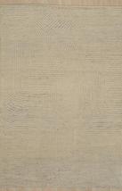 EORC Buy Hand-Knotted Wool Ivory Transitional Modern Gabbeh Rug Online - £1,642.03 GBP