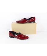 NOS Vtg 90s Streetwear Womens 8 W Patent Leather Slip On Shoes Slippers ... - $1,762.21 MXN