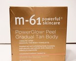 m-61 PowerGlow Peel Gradual Tan Body 1 Minute 1 Step Gradual Tan Body To... - £25.68 GBP