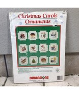 Dimensions Christmas Carols Ornaments Kit #8407 - £15.57 GBP