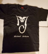 Michael Jackson T Shirt Adult Extra Large XXL Black King of Pop 100% Cot... - £15.31 GBP