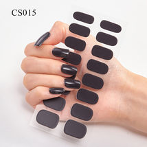 Full Size Nail Wraps Stickers Manicure 3D Strips CA Model #CS015 - $4.40