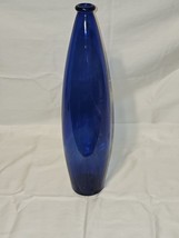 Vintage Studio Nova Cobalt Blue MCM Vase 14.5&quot; h. Made in West Germany. - $37.40