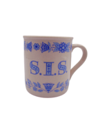 SIS Simply Incredible Sister Coffee Tea Cup Mug Vintage Hallmark White B... - £7.74 GBP