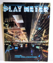 Play Meter Magazine Aug 1983 Pinball &amp; Arcade Ads Journey Mr Do Mappy Go... - $38.87