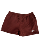 Vintage Nike Men’s Fleece Burgundy Shorts Y2K Black Tag XL Drawstring 36... - $58.40 CAD