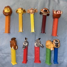Lot Of 10 PEZ Dispensers Disney Lion King Mufasa Simba Nala Monkey Timon... - $6.65