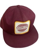 Trucker Foam Snapback Hat K Products USA Patch Canvas Baseball Cap Vinta... - £11.76 GBP