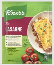 Knorr Fix Lasagne 52g - $8.86