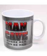 2016 Bay Island Man Cave Beer Coffee Tea Cup Ceramic Mug 24oz Red Gray B... - $16.31 CAD