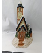 Mercuries USA Porcelain House Christmas Church Cathedral 1992 Building - $16.95