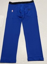 Nike NBA Elite Pro Compression Tights Size Extra Large Tall Color Royal Dri Fit - £17.77 GBP