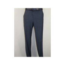 Men Suit BERLUSCONI Turkey 100% Soft Italian Wool Super 180's #Ber27 Navy Blue image 7