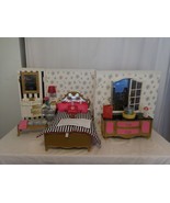 American girl doll Grand Hotel with Bedroom Bathroom Vanity Phone  + Acc... - £197.89 GBP