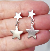 Star Charm High Quality Stainless Steel Stud Earrings - £8.59 GBP