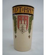 Vintage Mettlach Villeroy &amp; Boch One Quarter Liter Beaker Cup #2327 STAD... - $82.74 CAD