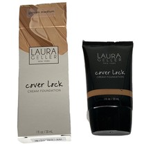 Laura Geller GOLDEN MEDIUM Cover Lock Cream Foundation - $12.95