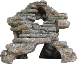 Reptology Shale Scape Step Ledge &amp; Cave Hideout C Decorative Resin For A... - £47.14 GBP