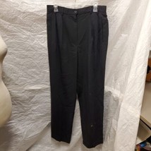 NWT JH Collectibles Women&#39;s Wool Blend Black Pants, Size 16 - £62.27 GBP