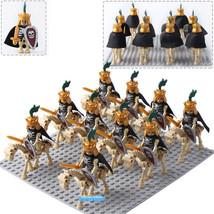 Castle Knights Dead King Skeleton Horses Minifigure Compatible Lego Bricks 20Pcs - £26.36 GBP