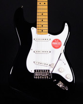 Squier Classic Vibe &#39;50s Stratocaster, Maple FB, Black - £345.83 GBP