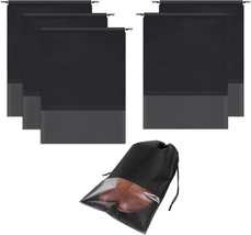 SHENGQIDZ 5 pack portable travel shoe bag, space-saving dust-proof stora... - $212.63 MXN