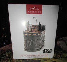 HALLMARK 2023 STAR WARS INTO THE CARBON FREEZING CHAMBER Ornament NEW in... - £106.27 GBP