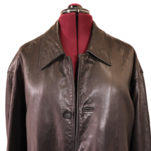 Vintage Roundtree &amp; York Lamb Skin Black Leather Jacket size XL - $230.00