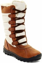 Timberland Mt. Hayes Tall Brown Beige Waterproof 200g Snow Boots Women 6.5 - £65.10 GBP