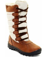 Timberland Mt. Hayes Tall Brown Beige Waterproof 200g Snow Boots Women 6.5 - £65.21 GBP