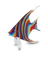Badash Rainbow Tropical Fish Handcrafted Glass Figurine - £76.60 GBP