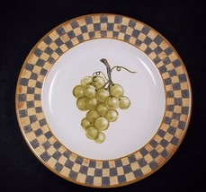 Grapes 8 inch salad or dessert plate Block 1995 - £7.95 GBP