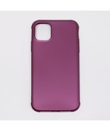 iPhone 11 Slim Soft TPU Anti-scratch Burgundy Matte Finish Phone Case - $173.05 MXN