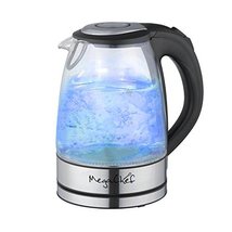 MegaChef 1.8Lt Stainless Steel body and Glass Electric Tea Kettle - £35.49 GBP