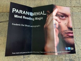 BALLYS FREDERIC DA SILVA paranormal mind reading Las Vegas Autographed F... - $11.93