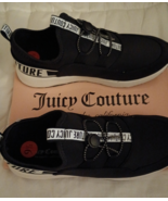 Juicy Couture Women Black Sneaker - Size 9 1/2 - $29.99