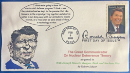 U.S.  #3897 37¢ Ronald Reagan FDC / First Day Cover (Gary) Hudeck Cachet - £3.18 GBP