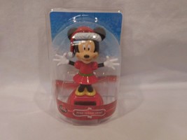 Minnie Mouse Christmas Solar Bobble Head Minnie Mouse (NEW) - £13.49 GBP