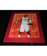 Lebron James w/ trophies Framed 11x14 Photo Display Miami Heat - £27.23 GBP