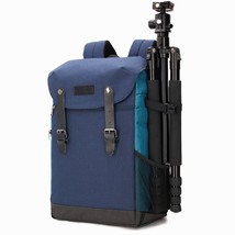 Men Multifunctional Camera Backpack DSLR Bag for 15.6 Laptops Waterproof - £112.58 GBP