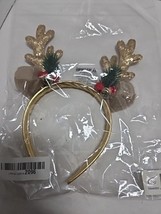 Christmas Antlers Decor Headband - New With Tags - $2.96