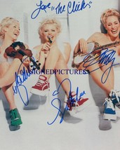 The Dixie Chicks 3 Signed Autograph 8X10 Rp Photo Nakid Natalie Martie - £13.57 GBP