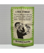 Atlas Novelty Co. Vintage 1950&#39;s Stinko Cigarette Loads Gag Ephemera B-1... - $231.77 MXN
