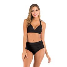 Female Solid Color Bikinis for Womens Push Up Swimwear Sexy Beachwear Vi... - $32.19