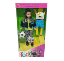 Vintage 1992 Mattel Barbie Todd Twin Brother Of Stacie Party N Play Doll In Box - £29.57 GBP