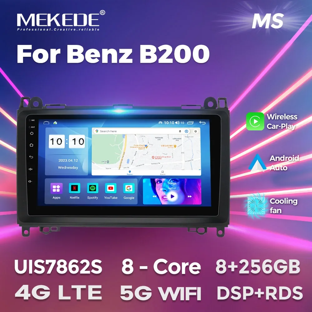 8G Android 12 Car Radio Multimedia Player Navigation GPS for Mercedes Sprinter - £121.93 GBP+