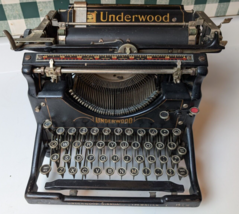 Antique 1929 UNDERWOOD Standard Typewriter No. 5 - £122.09 GBP